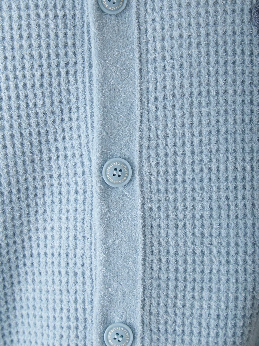 GELATO PIQUE HOMME「【HOMME】ワッフルニットカーディガン」|カーディガン|