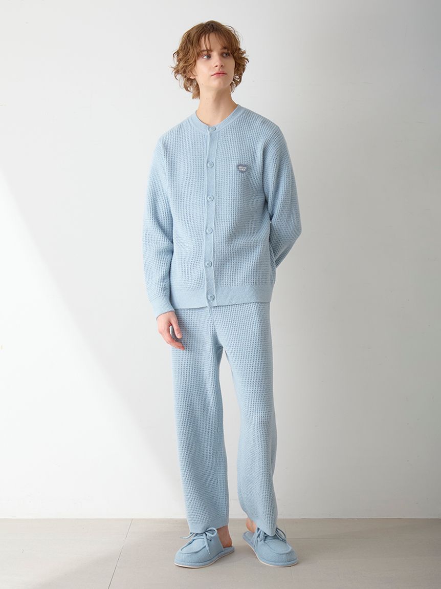 GELATO PIQUE HOMME「【HOMME】ワッフルニットカーディガン」|カーディガン|