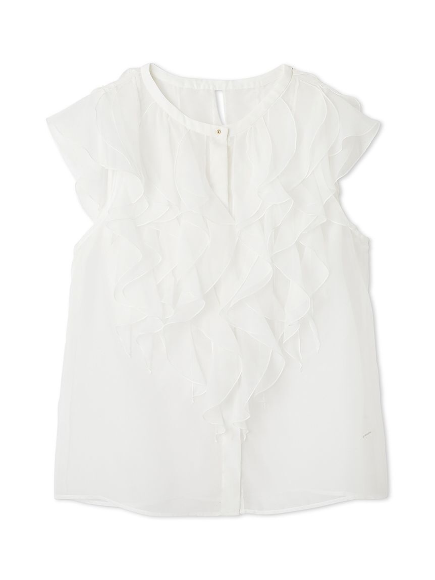 LILY BROWN「ミニフリルブラウス」|シャツ・ブラウス|