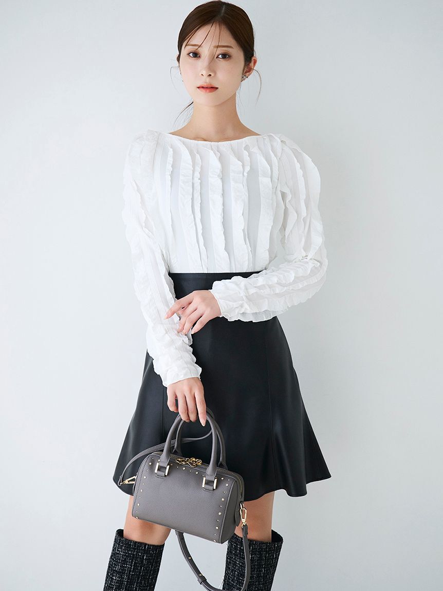 CELFORD「【リュタン】ビジュースタッズボストンバッグ」|ボストンバッグ|