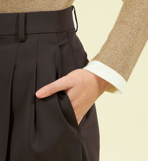 MACKINTOSH PHILOSOPHY「グロッシーツイルタックパンツ」|その他|