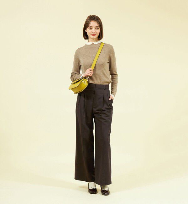 MACKINTOSH PHILOSOPHY「グロッシーツイルタックパンツ」|その他|