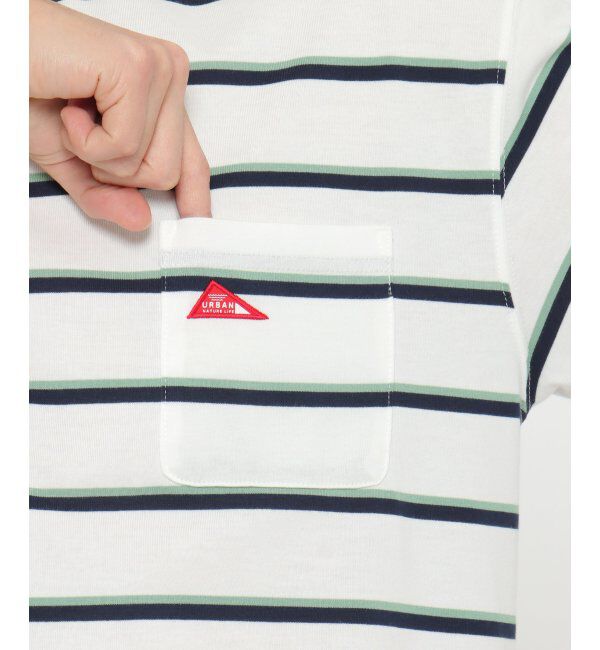 ikka「URBAN NATURE LIFE ボーダーT」|Tシャツ・カットソー|