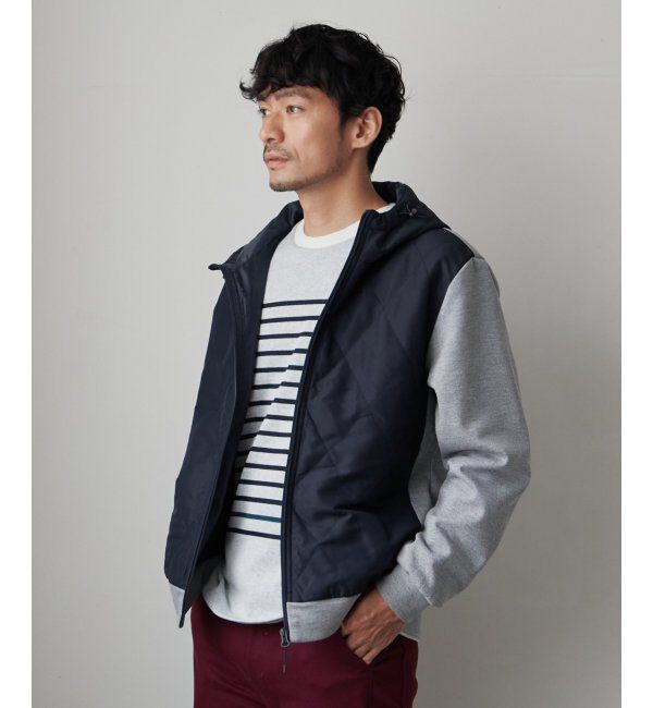 ikka「ダブルジャガードボーダーロンＴ」|Tシャツ・カットソー|