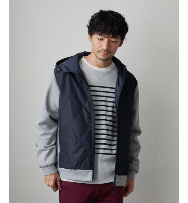 ikka「ダブルジャガードボーダーロンＴ」|Tシャツ・カットソー|