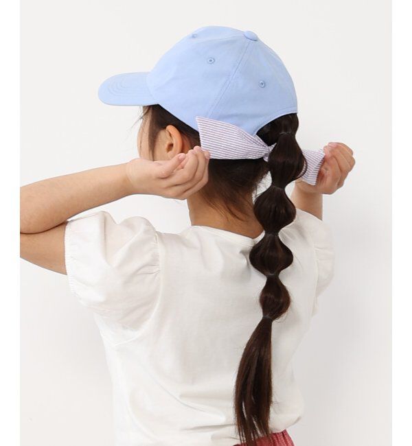 ikka kids「後ろリボンキャップ」|その他|