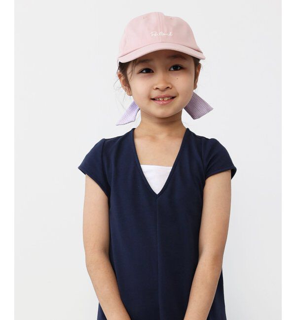 ikka kids「後ろリボンキャップ」|その他|