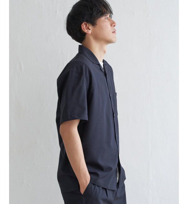 ikka「【セットアップ対応】Reflax(R) リラックスオープンカラーシャツ」|シャツ・ブラウス|