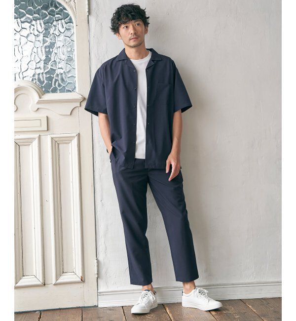 ikka「【セットアップ対応】Reflax(R) リラックスオープンカラーシャツ」|シャツ・ブラウス|