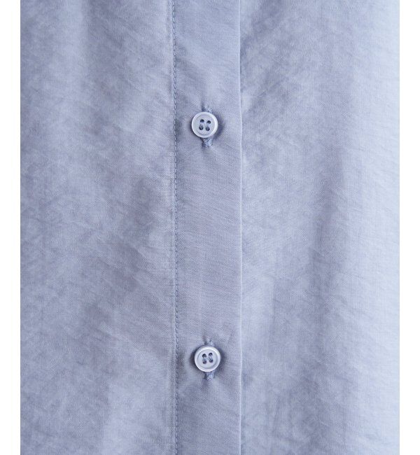 ikka「【2点セット】シアーシャツタンクアンサンブル」|シャツ・ブラウス|