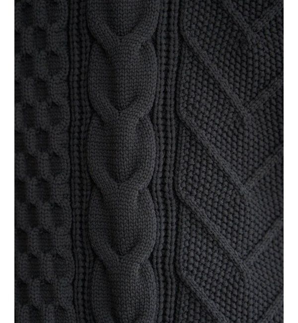 ikka「GOKU楽ニットケーブルカーディガン」|その他|