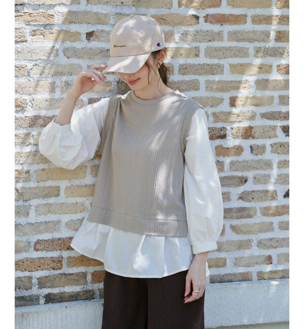 ikka「Champion チャンピオン ロゴ刺繍キャップ」|その他|