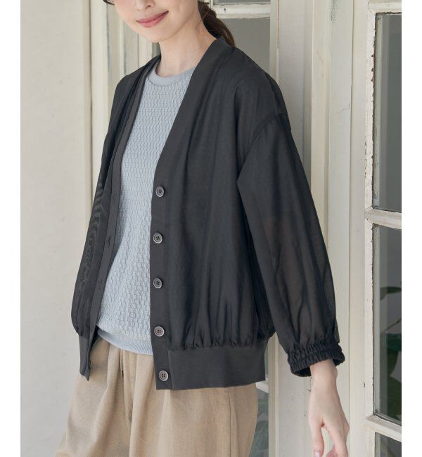 ikka「シアーカーデブルゾン」|ブルゾン・スタジャン|