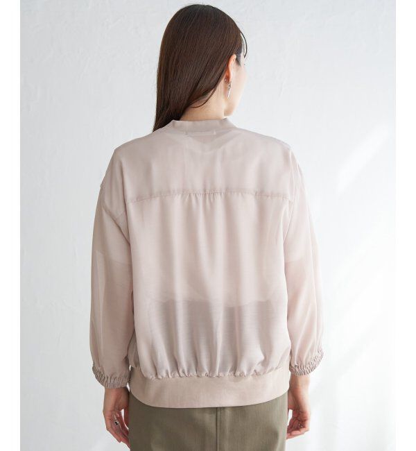 ikka「シアーカーデブルゾン」|ブルゾン・スタジャン|