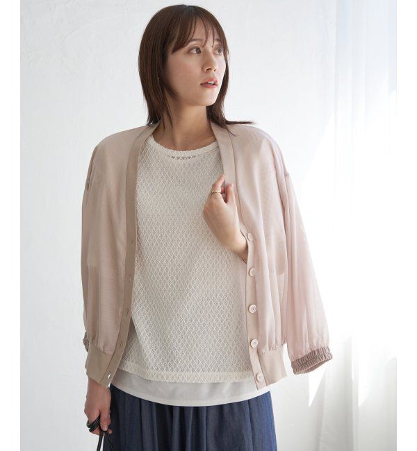 ikka「シアーカーデブルゾン」|ブルゾン・スタジャン|