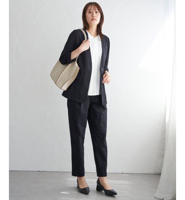 IKKA LOUNGE「GOKU楽ワークノーカラージャケット」|その他|