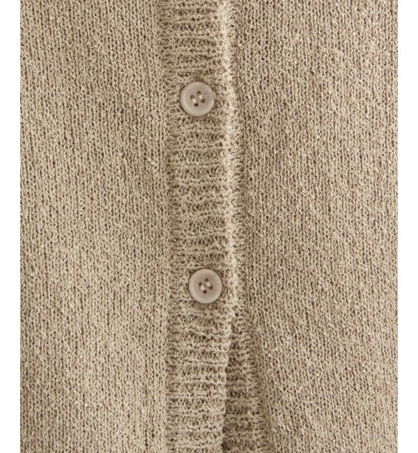 Lbc with Life「ミニブークレ2WAYベスト」|ニット・セーター|