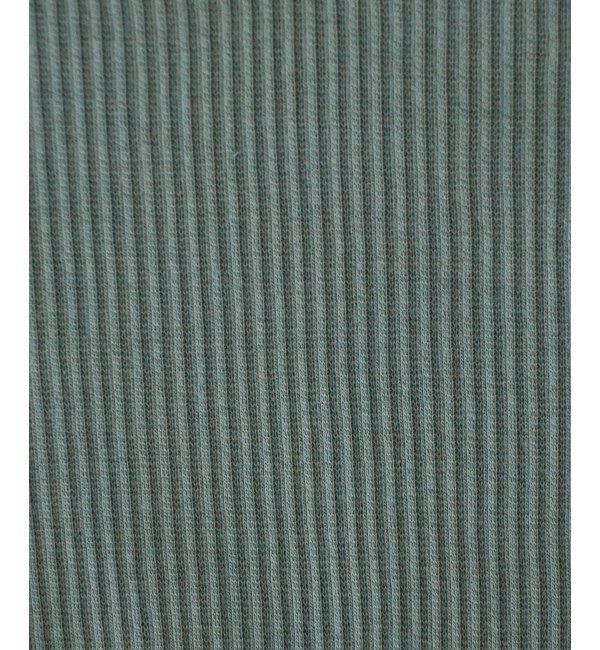 Lbc with Life「三角テレコ襟フリルロンT」|Tシャツ・カットソー|