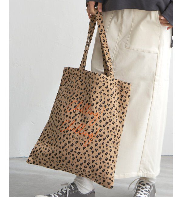 Lbc with Life「ジャガードA4トートバッグ」|その他|キャメル