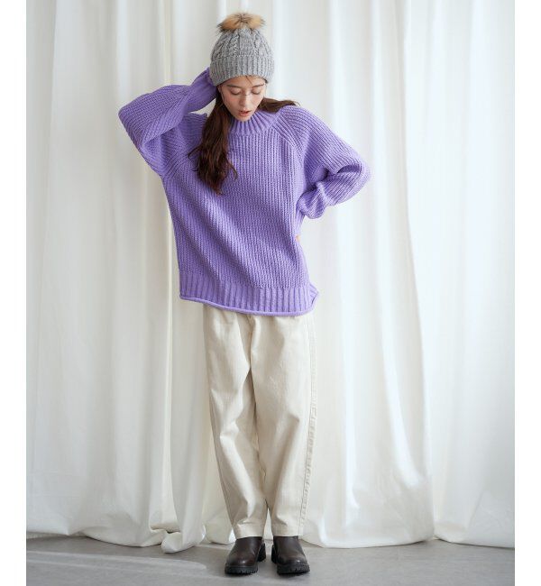 Lbc with Life「起毛ヘリンボンコージータックパンツ」|その他|