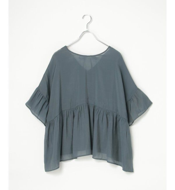 Lbc with Life「シアー2WAYリボンフレアブラウス」|シャツ・ブラウス|