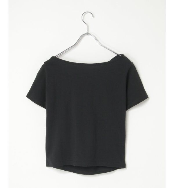 VENCE share style「綿天竺半袖ドレープTシャツ」|Tシャツ・カットソー|