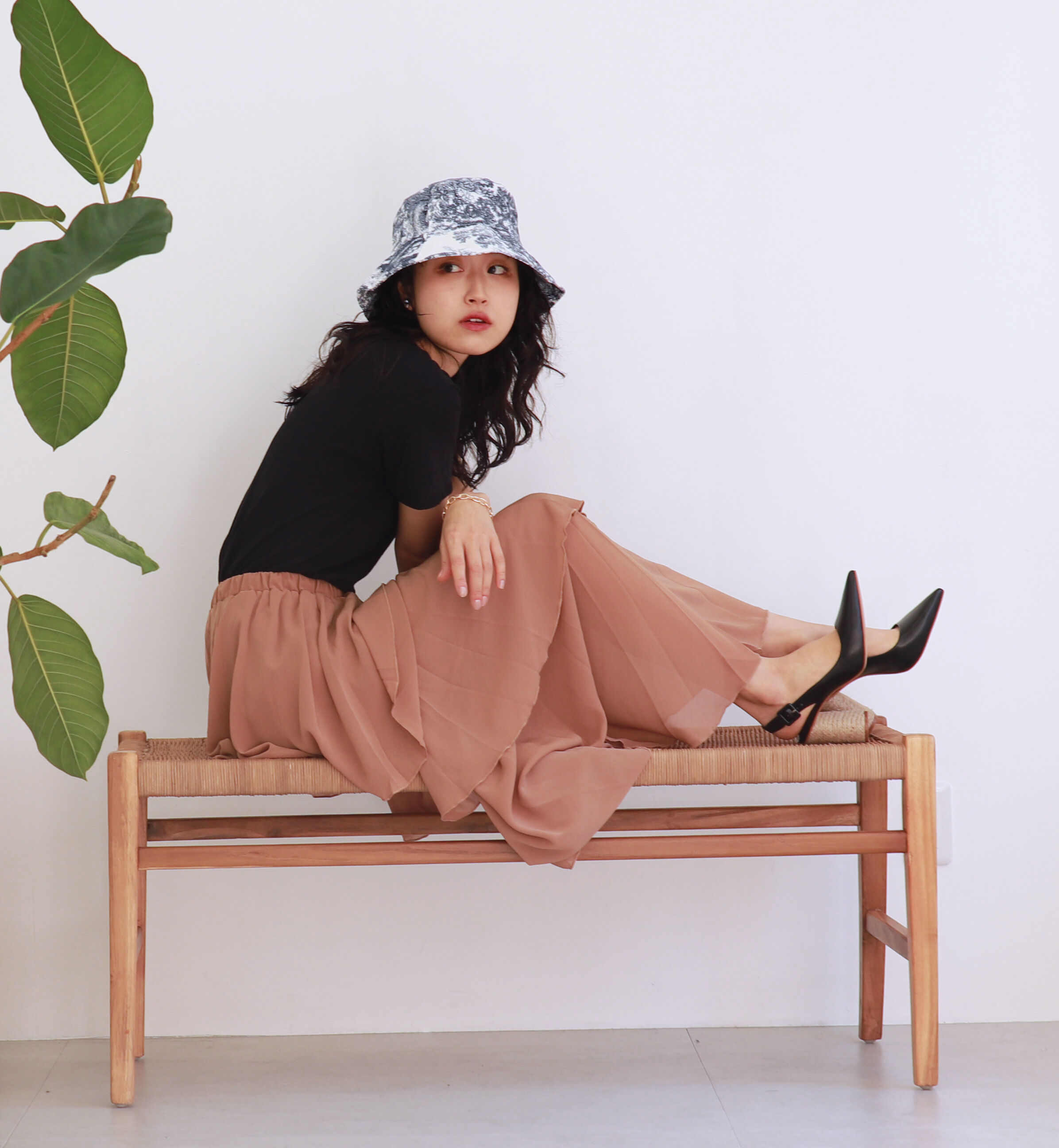 IMPORT SELECT「【CARRANO】ポインテッドトゥスリングバックパンプス」|パンプス|