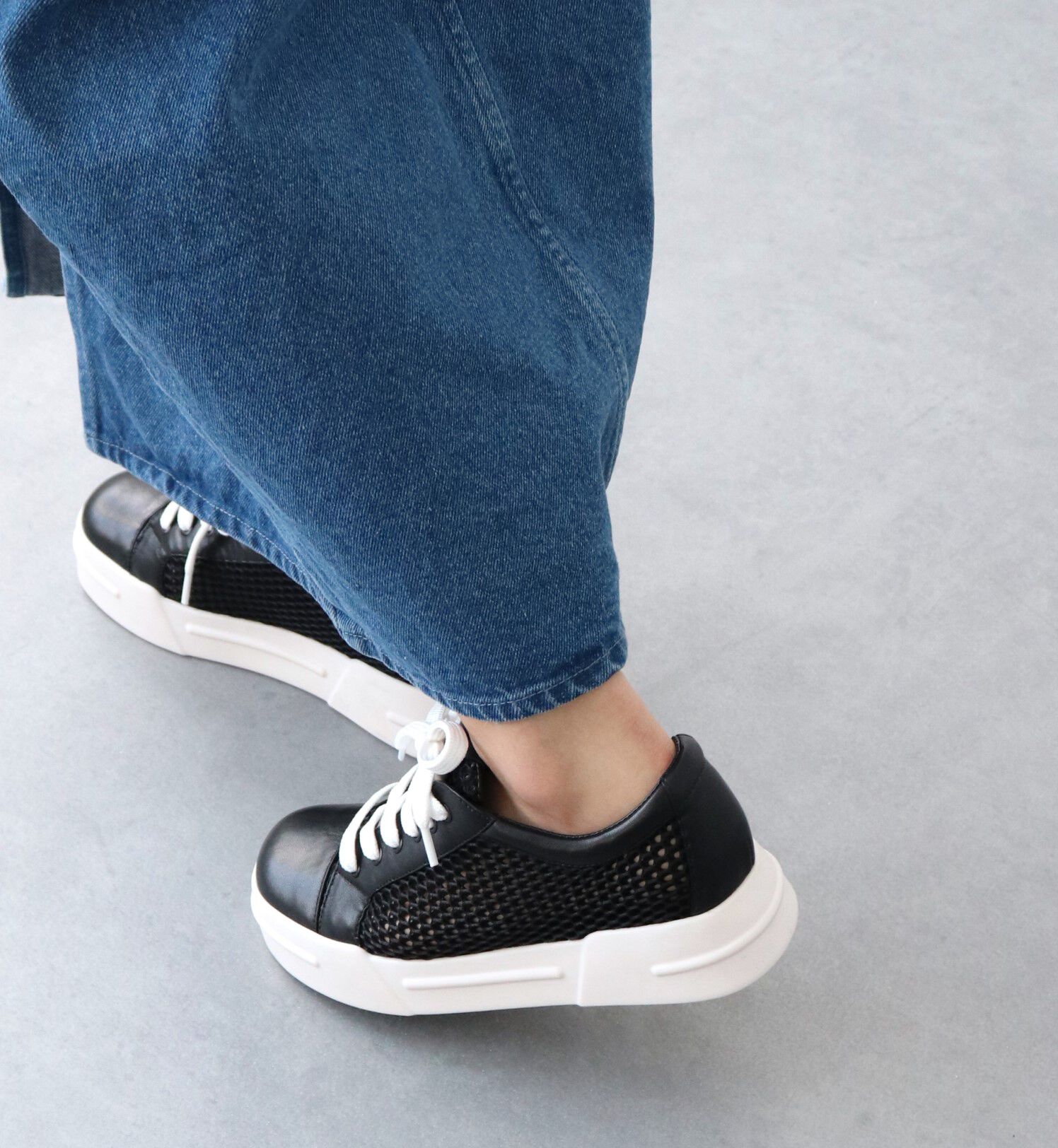 IMPORT SELECT「【CARRANO】メッシュレースアップスニーカー」|スニーカー|BL