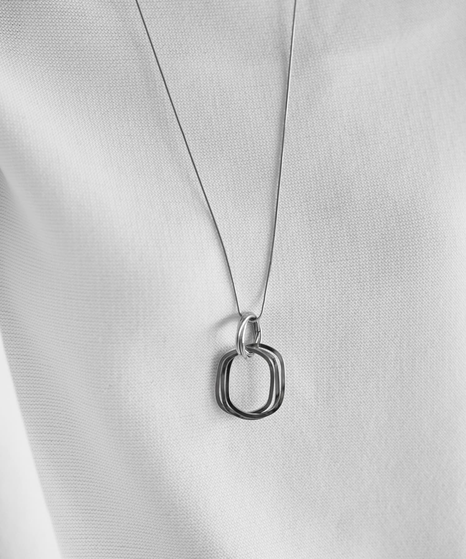 STYLE DELI「６リングパーツ70cmロングネックレス」|ネックレス|