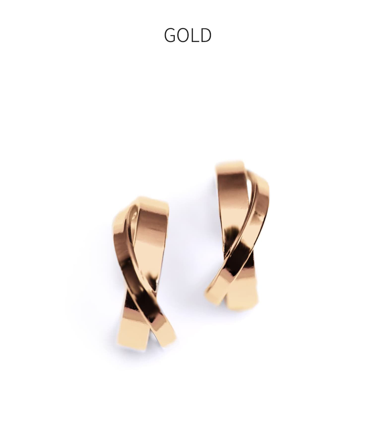 STYLE DELI「スライドダブルフープイヤリング」|イヤリング|