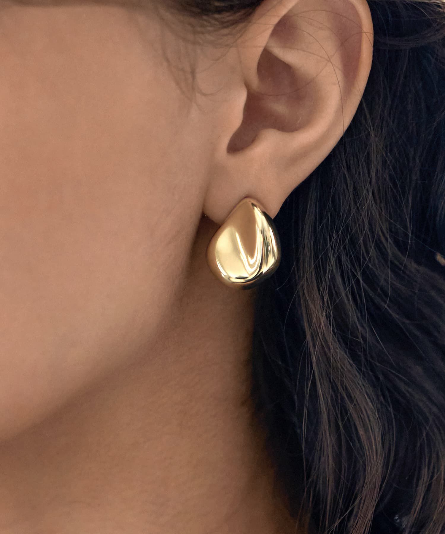 STYLE DELI「ストーンライクメタルピアス」|ピアス|