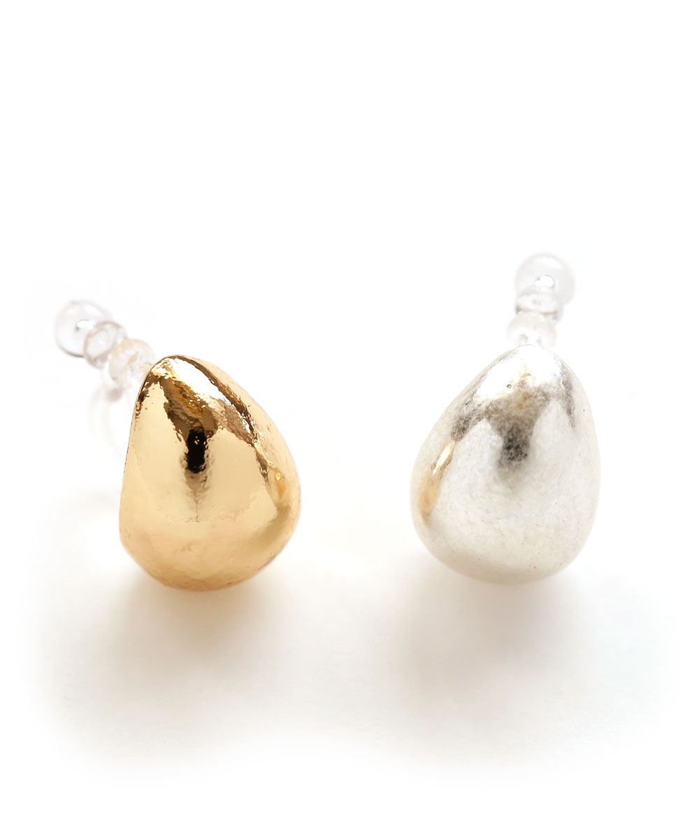 colleca la「ノンホール・しずく樹脂イヤリングセット」|イヤリング|