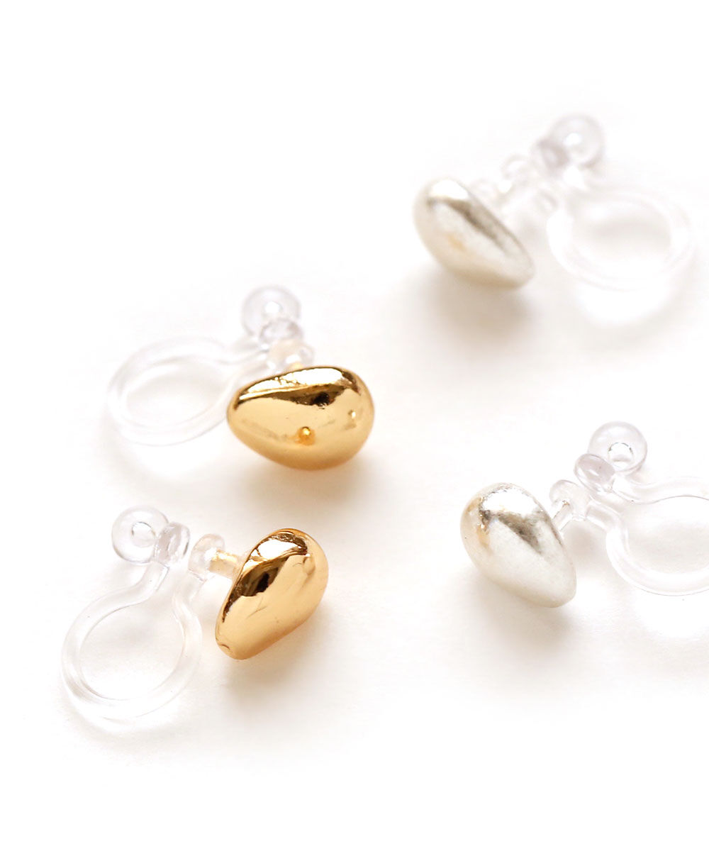 colleca la「ノンホール・しずく樹脂イヤリングセット」|イヤリング|