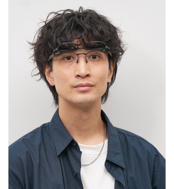  「ウェリントン型 メガネ｜伊達メガネ｜ビジネス｜Zoff｜FLIPUP(跳ね上げ式) レンズ交換券付」|メガネ|