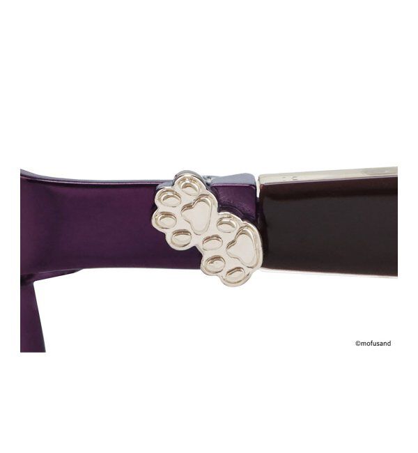  「Zoff｜mofusand ウェリントン型 メガネ | モフサンド [CASUALモデル] 伊達・度付き眼鏡  レンズ交換券付」|メガネ|