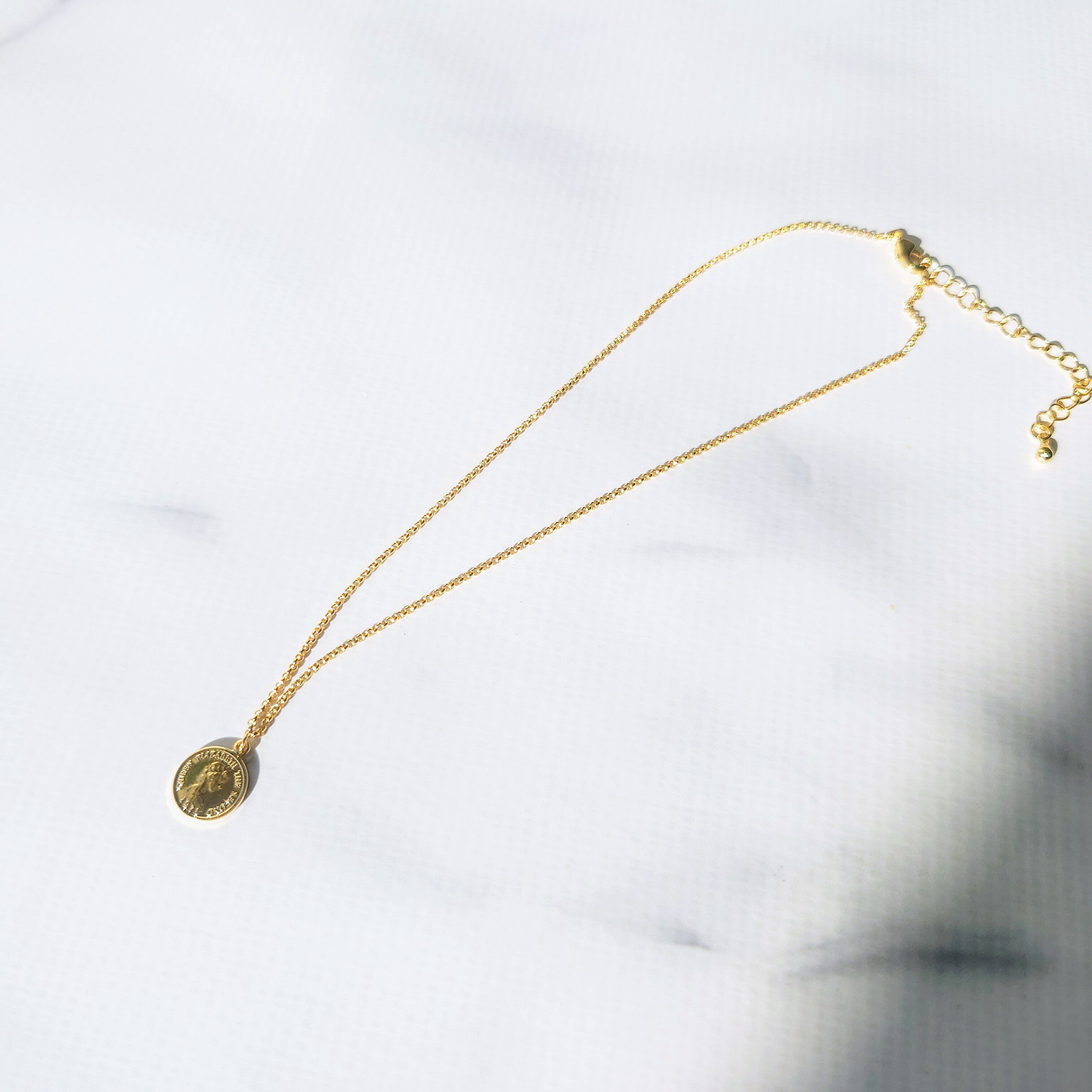 MARQUISE「コインネックレス」|ネックレス|ゴールド