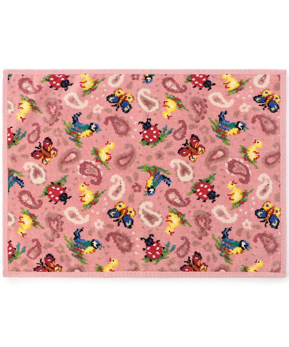 FEILER「ハイジペイズリー　ゲストタオル」|タオル|ピンク