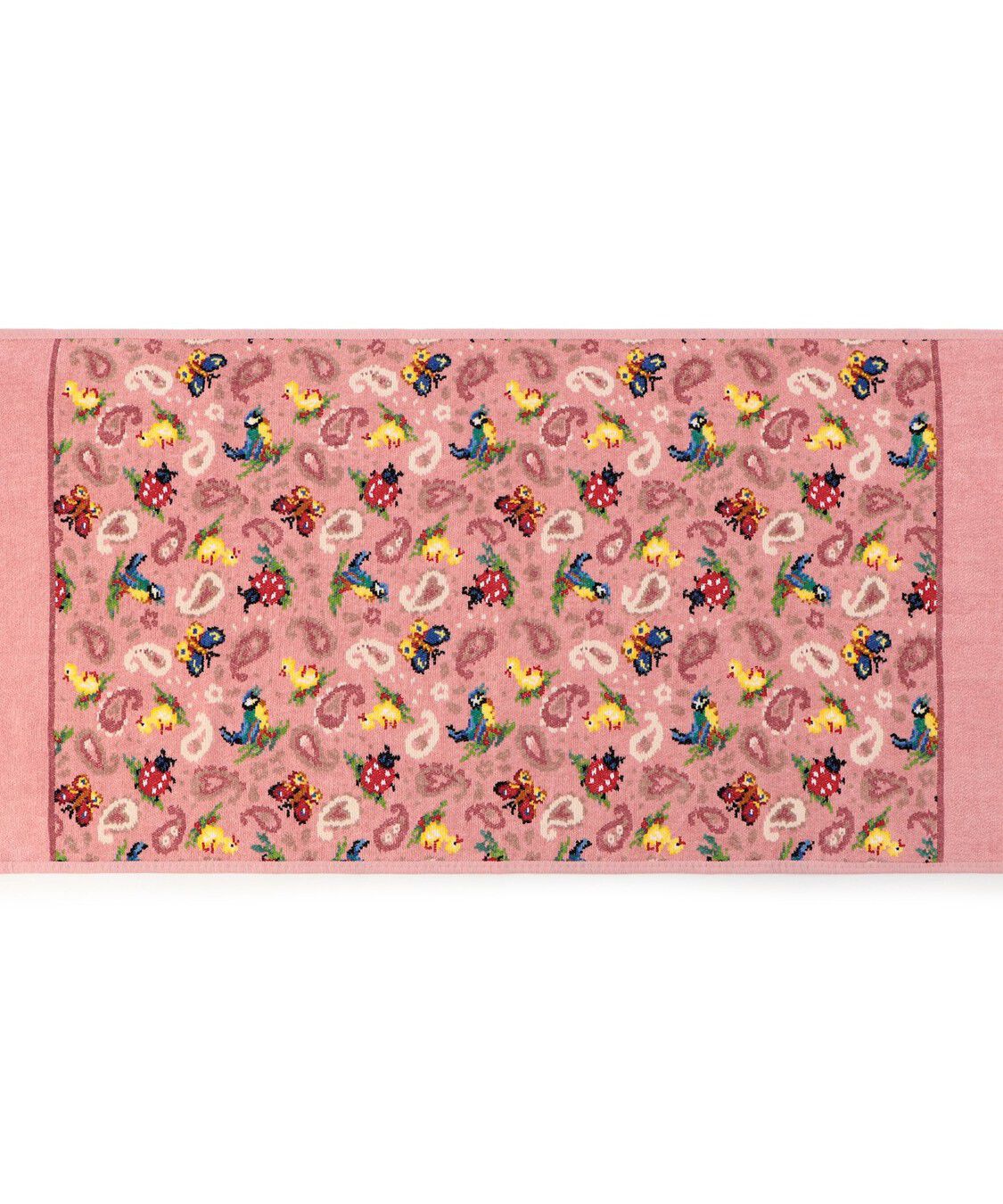 FEILER「ハイジペイズリー　スポーツタオル」|タオル|ピンク