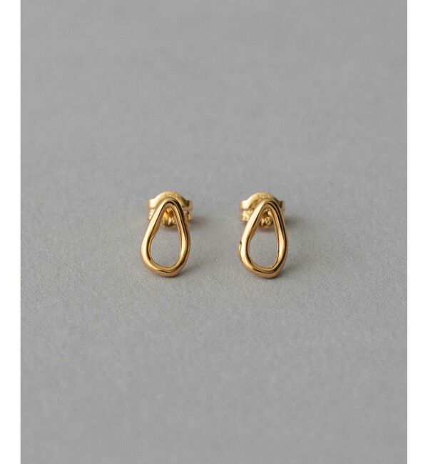 ete「ドロップ チェーン ピアス」|ピアス|