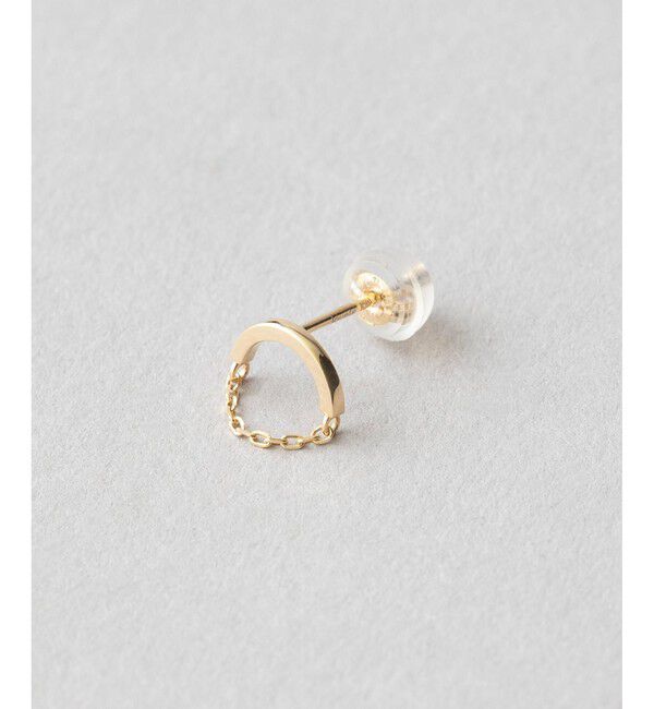 Jouete「K10YG ピアス サークル」|ピアス|