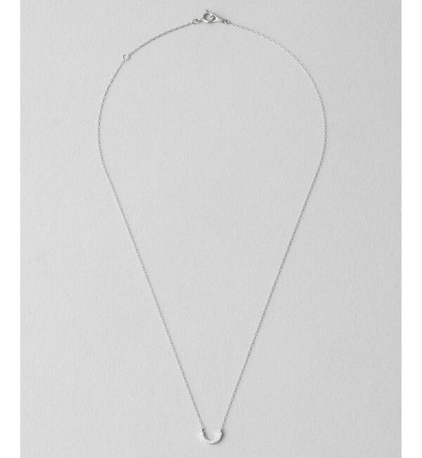 Jouete「PT900/850 レイヤーネックレス ダイヤモンド」|ネックレス|