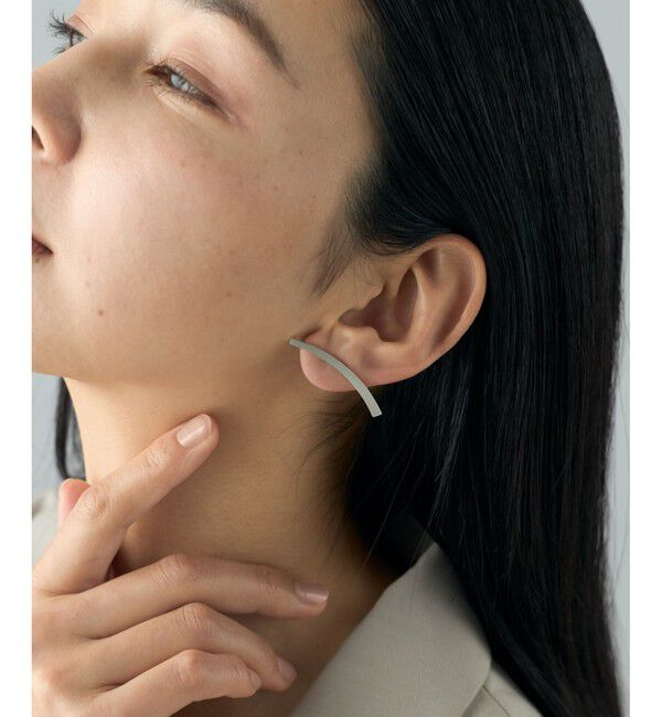 Jouete「[イヤークリップ] カーブ」|イヤリング|