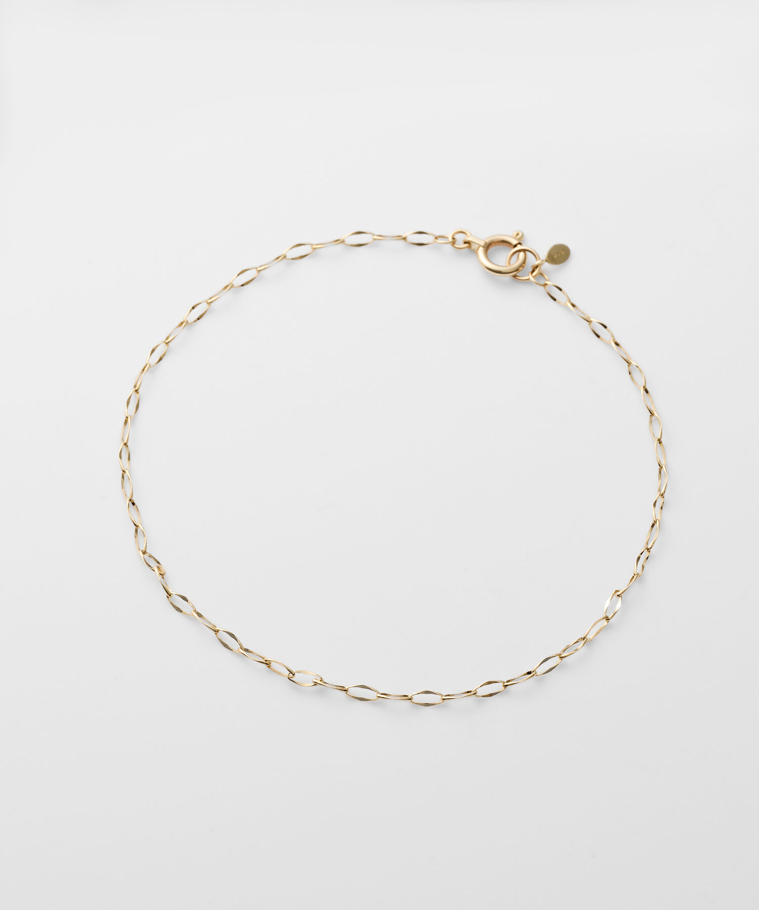 agete「K10ブレスレット」|ブレスレット・バングル|イエロー