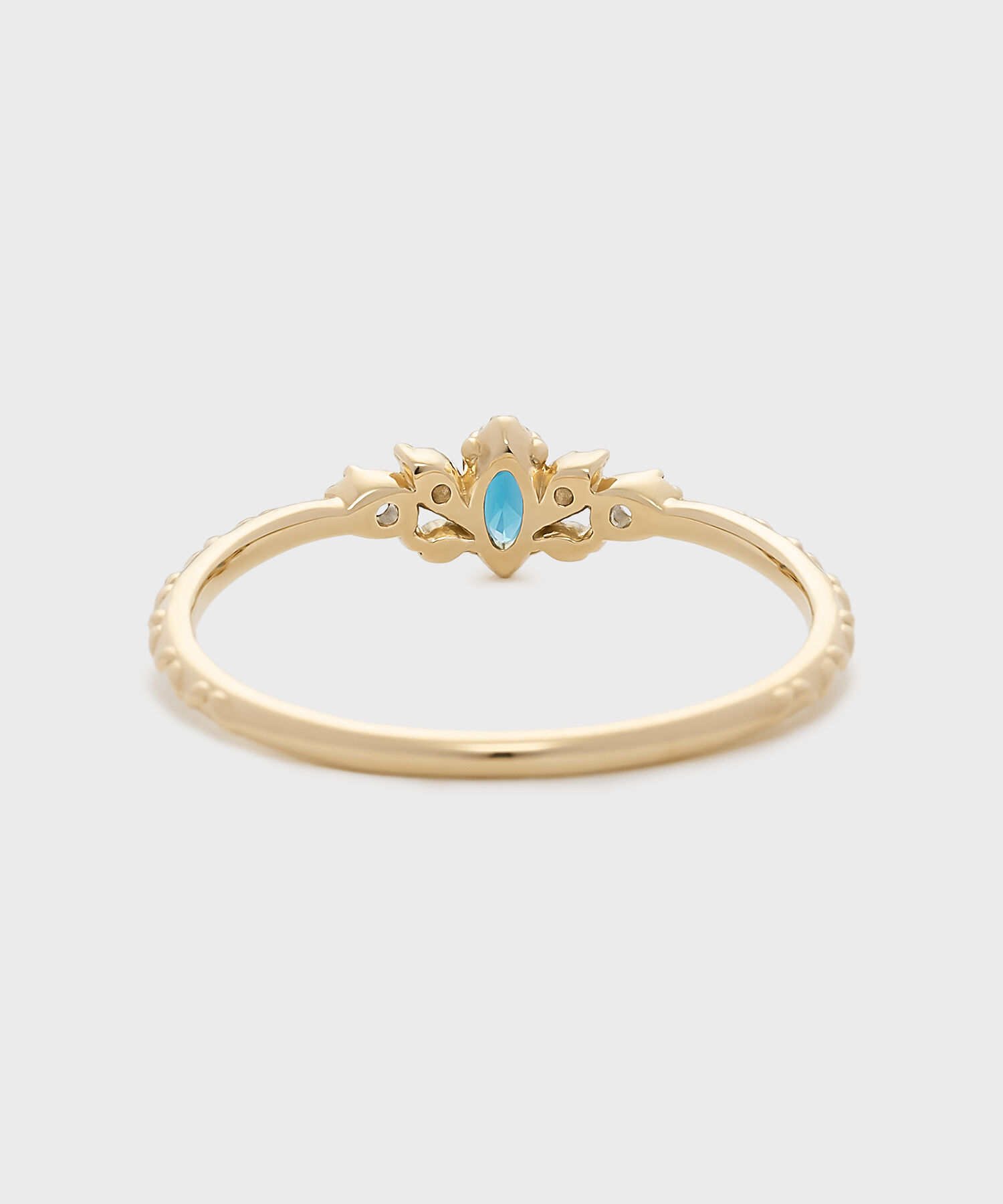 NOJESS「【Pocket Ring】K10トパーズ／ダイヤモンドリング」|リング|