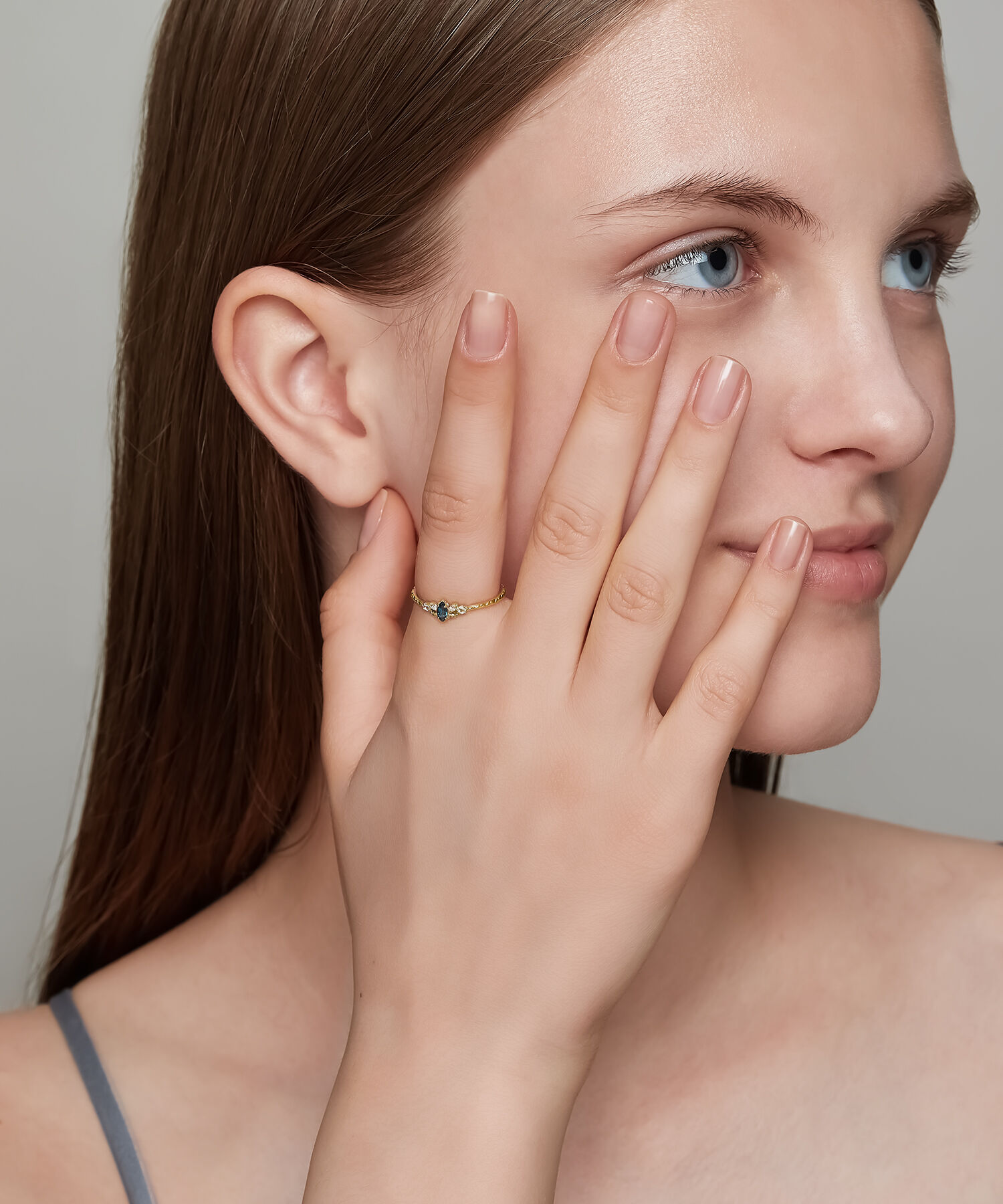 NOJESS「【Pocket Ring】K10トパーズ／ダイヤモンドリング」|リング|