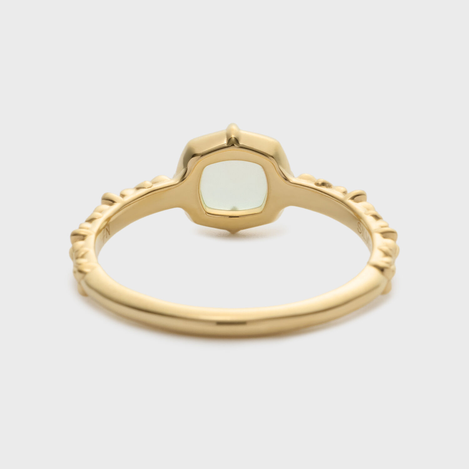 NOJESS「ゴールドプレナイトリング」|リング|