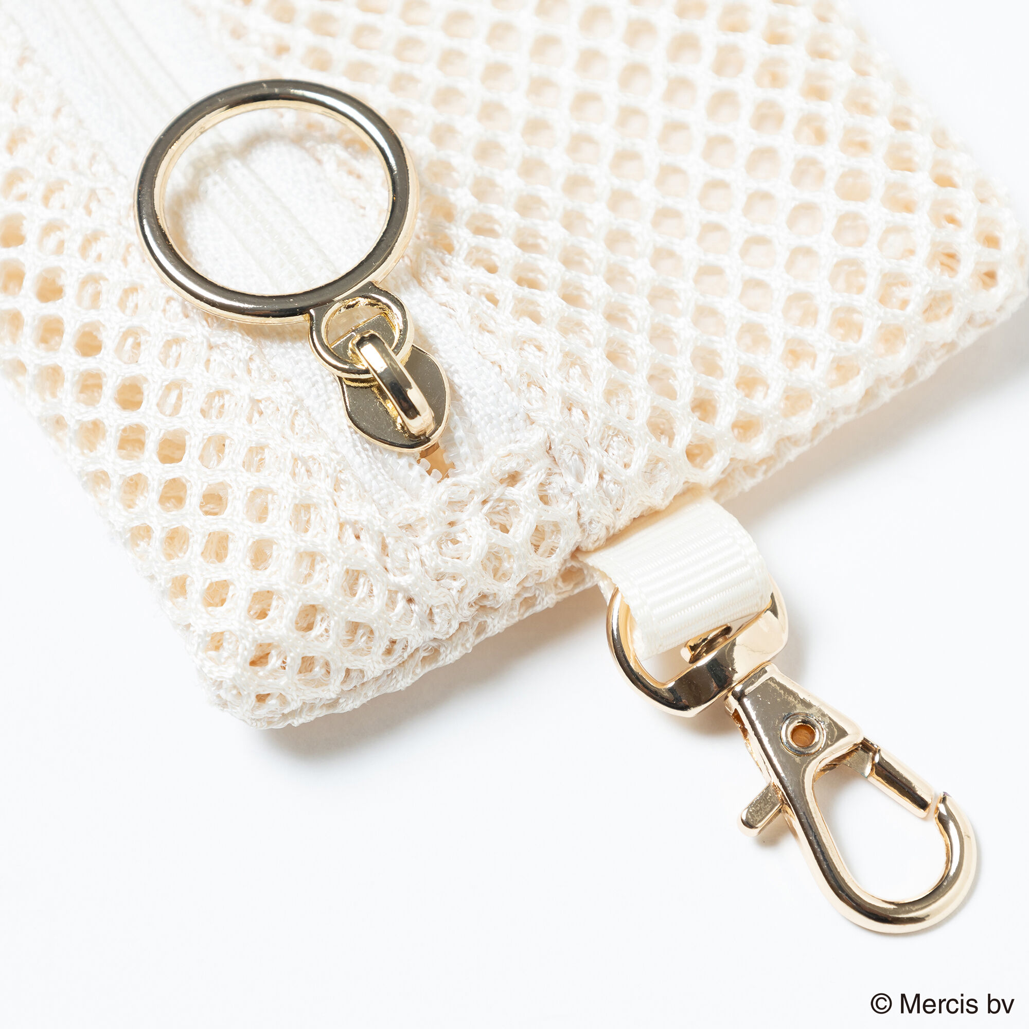  「BRUNA MESH CHARM ポーチ」|ポーチ|