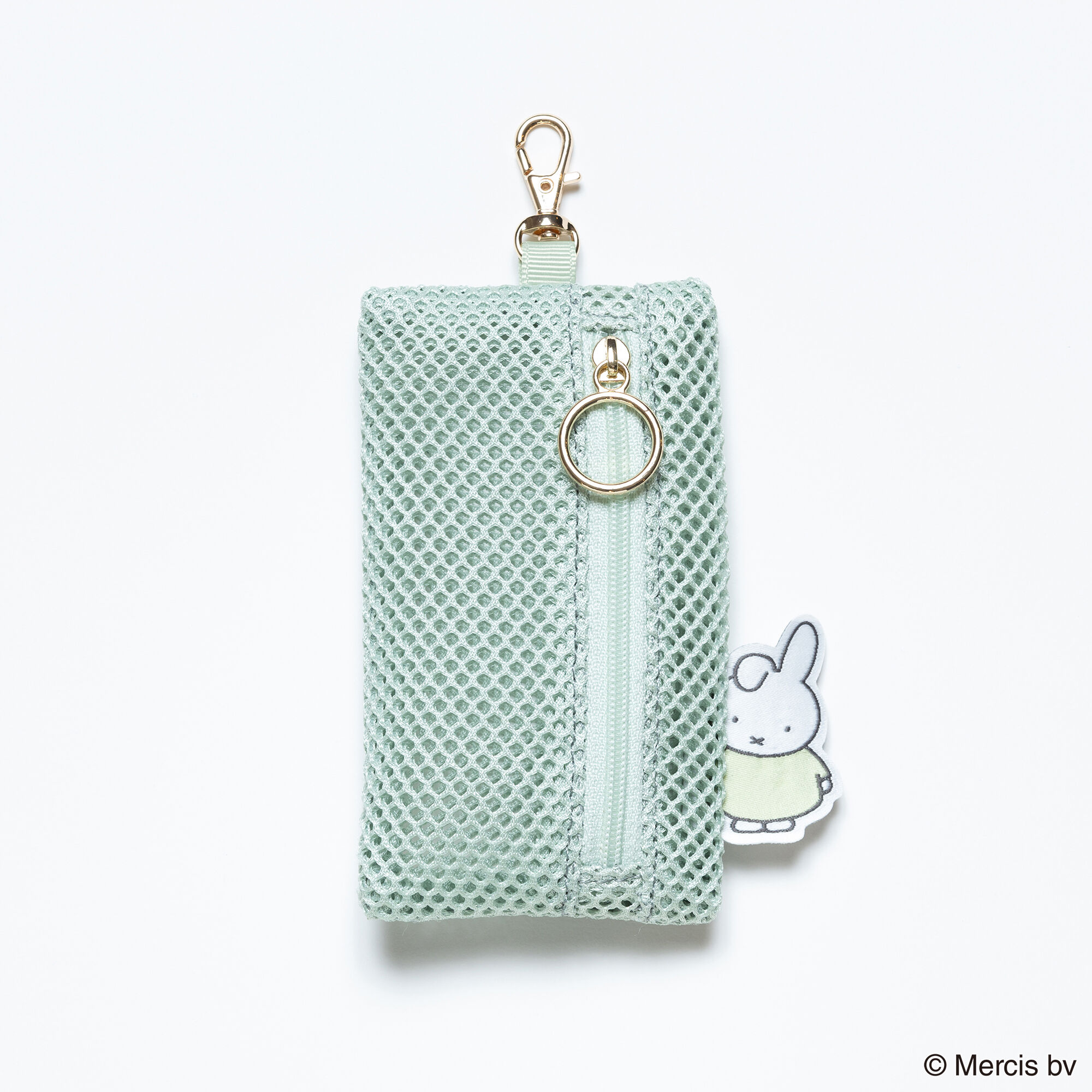  「BRUNA MESH CHARM ポーチ」|ポーチ|GRN