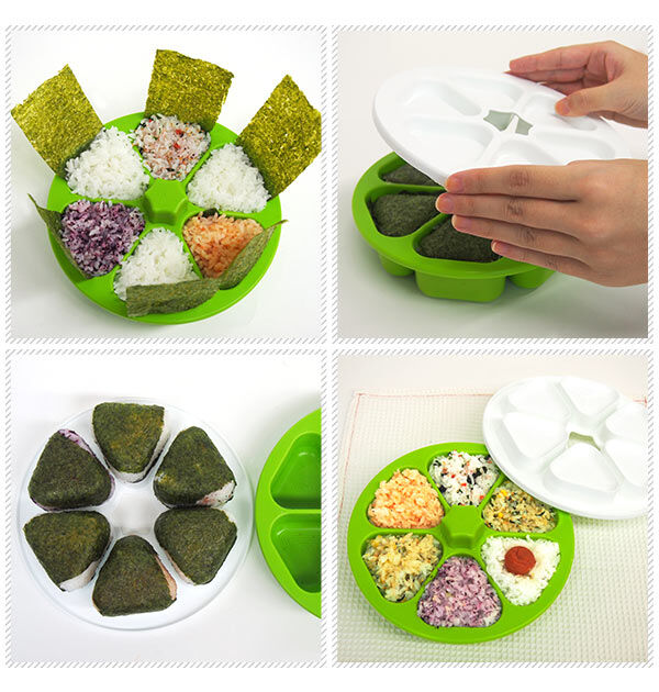 BACKYARD FAMILY「おにぎり型 マドーレ Madre おにぎり 達人 通販 ライスボールメーカー6 おにぎり 型 6個」|食器・キッチングッズ|