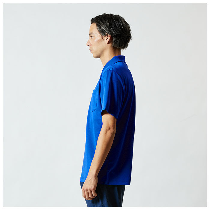 BACKYARD FAMILY「ユナイテッドアスレ ポロシャツ 通販 メンズ 半袖 レディース ポケット付き 吸水速乾 ドライ機能」|ポロシャツ|